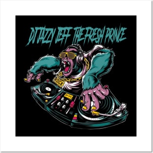 DJ JAZZY JEFF & THE FRESH PRINCE RAPPER Posters and Art